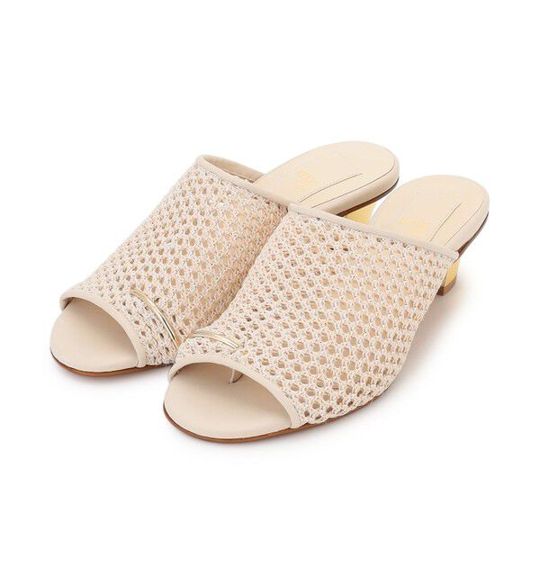 BEIGE,「【一部店舗限定】HENRI EN VARGO / SONIA メッシュミュール」|その他|Ivory