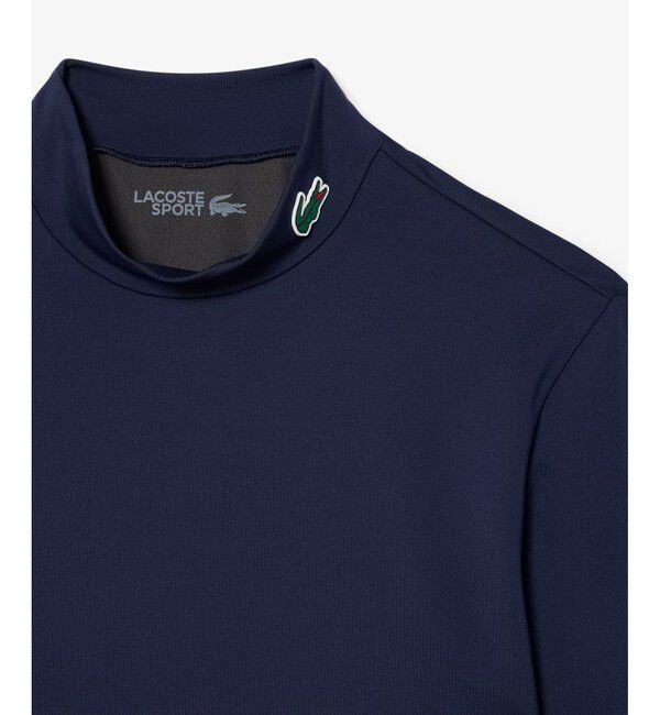 LACOSTE「ウルトラドライモックネックTシャツ」|Tシャツ・カットソー|