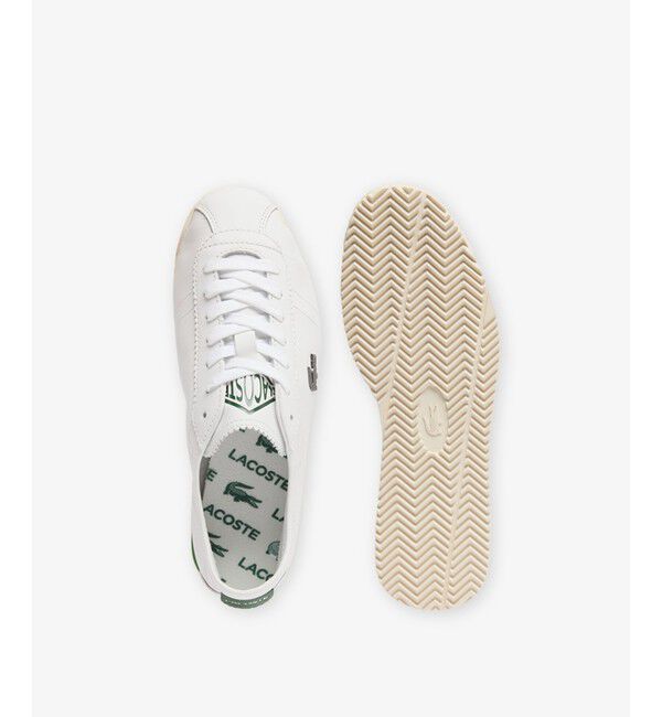 LACOSTE「レディース CLUB-LOW 126 5 SFA タンブルレザー スニーカー」|スニーカー|