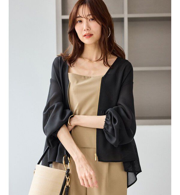 メッシュペプラムブルゾン（Rope'Picnic）｜ルミネのファッション通販