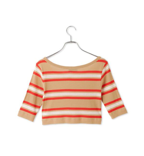 ADAM ET ROPE'「ボーダーレイヤードSET TEE」|Tシャツ・カットソー|