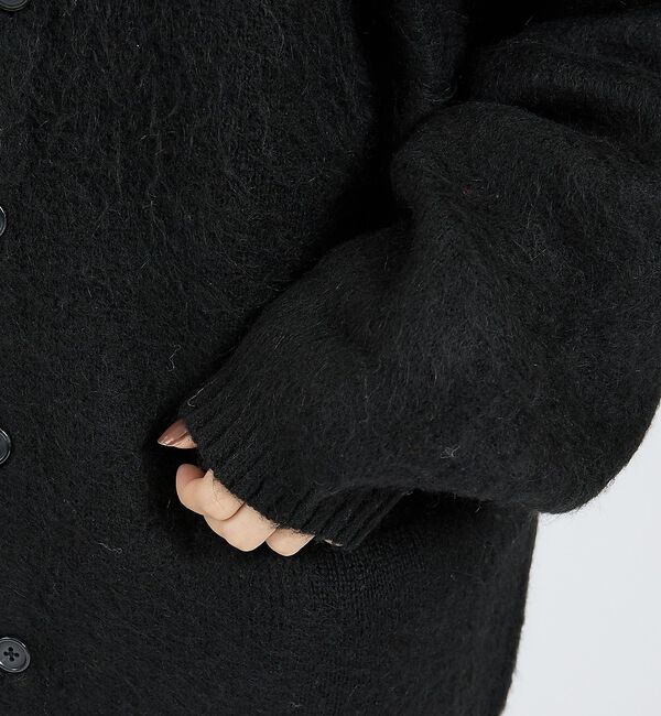 ABAHOUSE「【TOWNCRAFT/タウンクラフト】MOHAIR SHAGGY CARDIGA」|カーディガン|