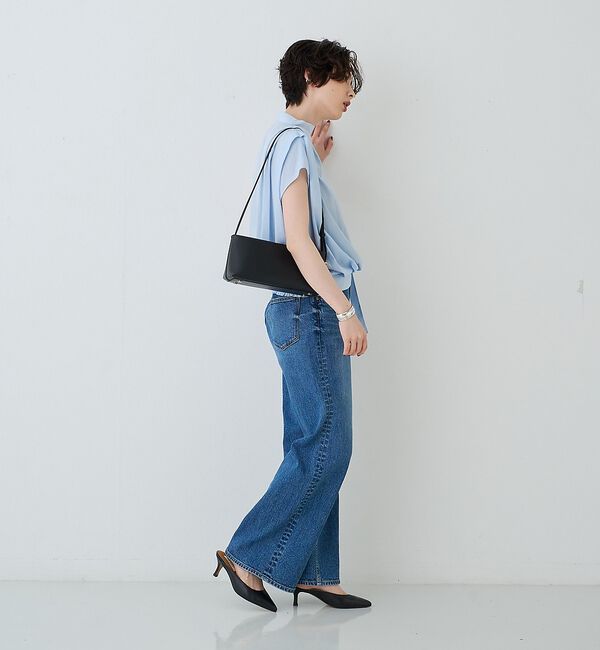 Rouge vif「【PUNTI. / プンティ】レザーワンショルダーバッグ PORTRAIT-ON」|ショルダー・メッセンジャー|