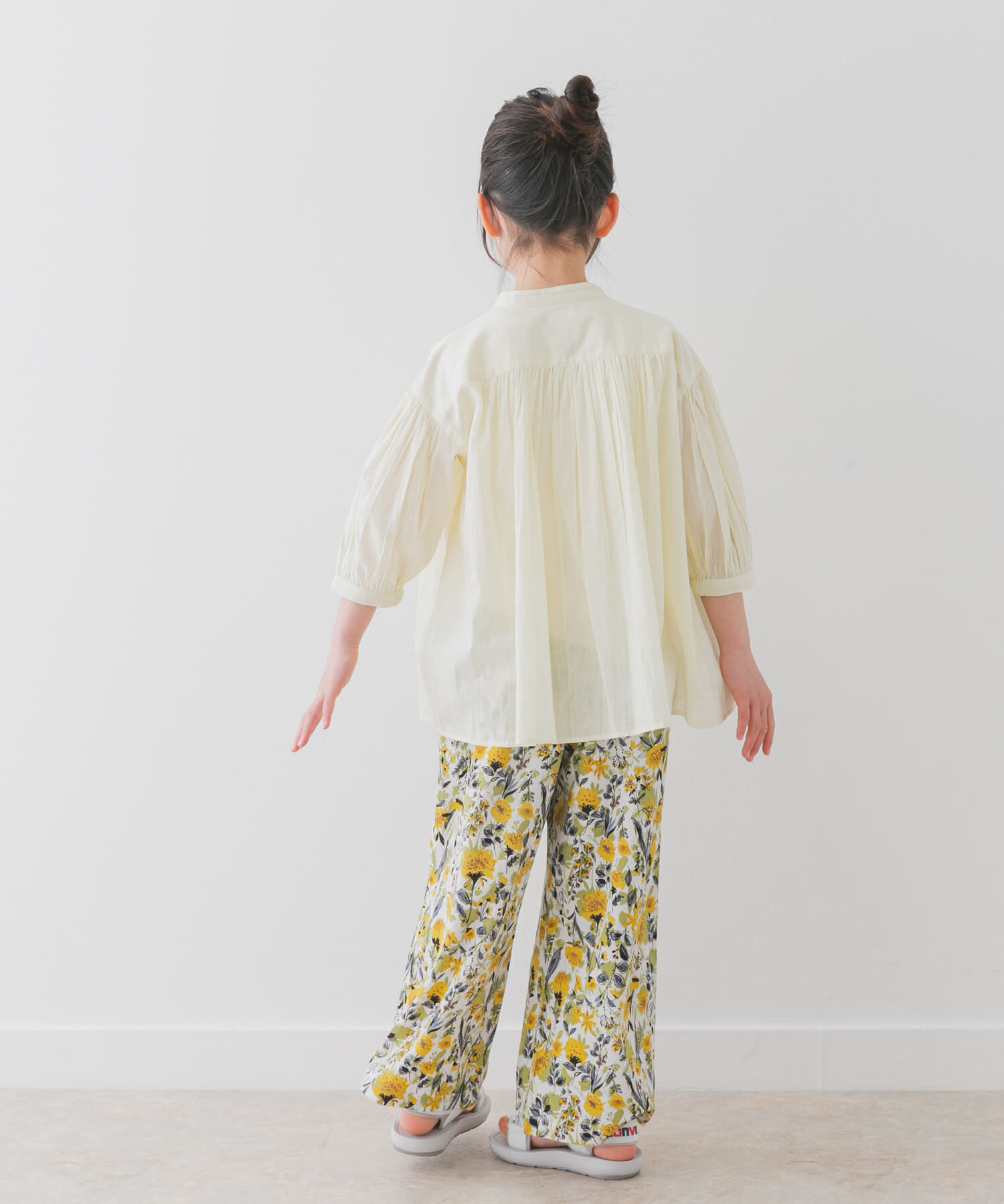URBAN RESEARCH DOORS「『親子リンク』コットンボイルギャザーブラウス(KIDS)」|その他|