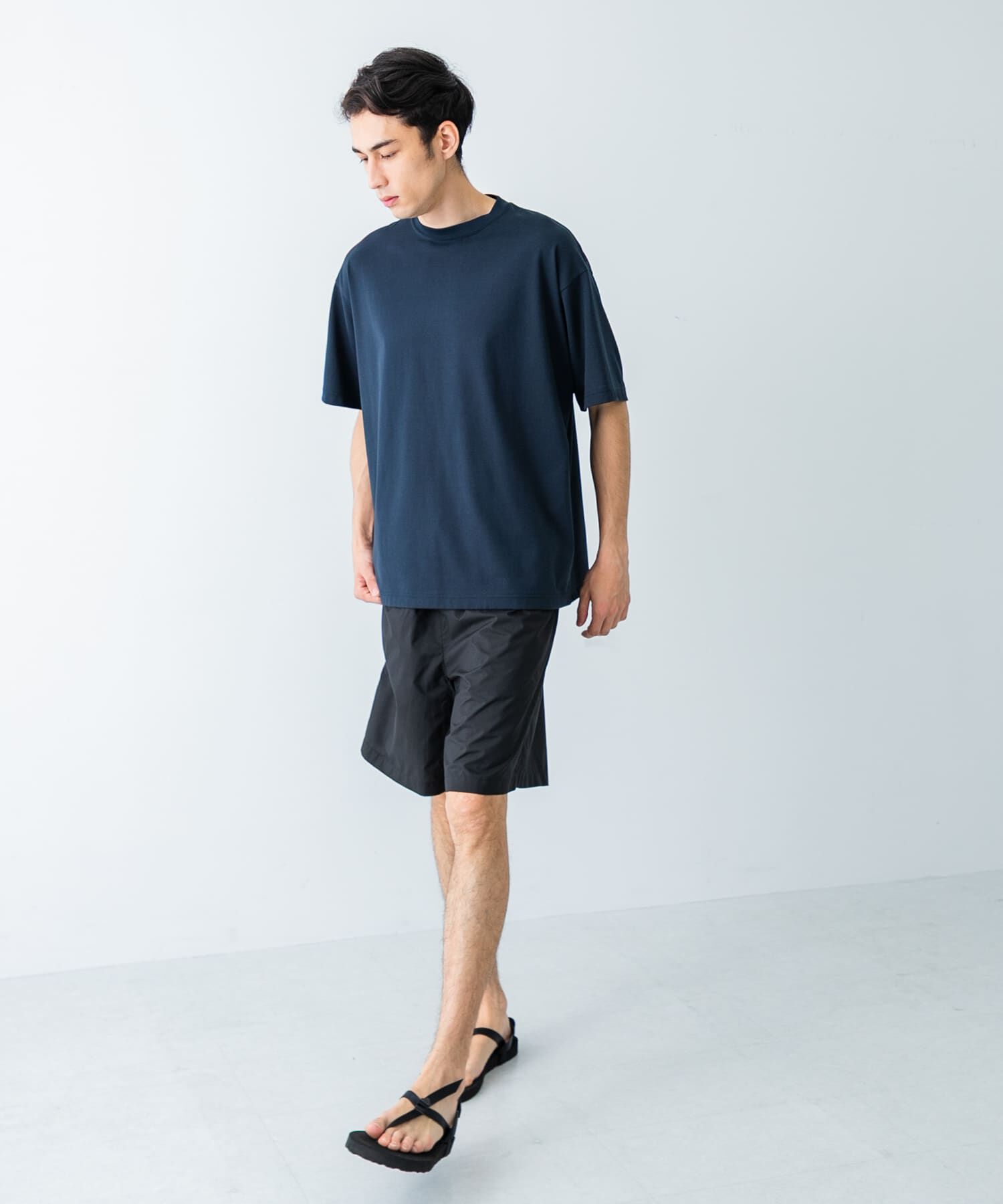 URBAN RESEARCH「new basic　クールドライツイストヒートブロックショートスリーブ」|Tシャツ・カットソー|