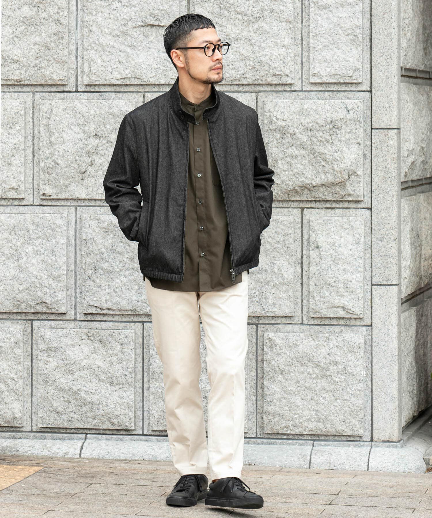 URBAN RESEARCH ROSSO「『WEB限定』デニムスタンドブルゾン」|ブルゾン・スタジャン|