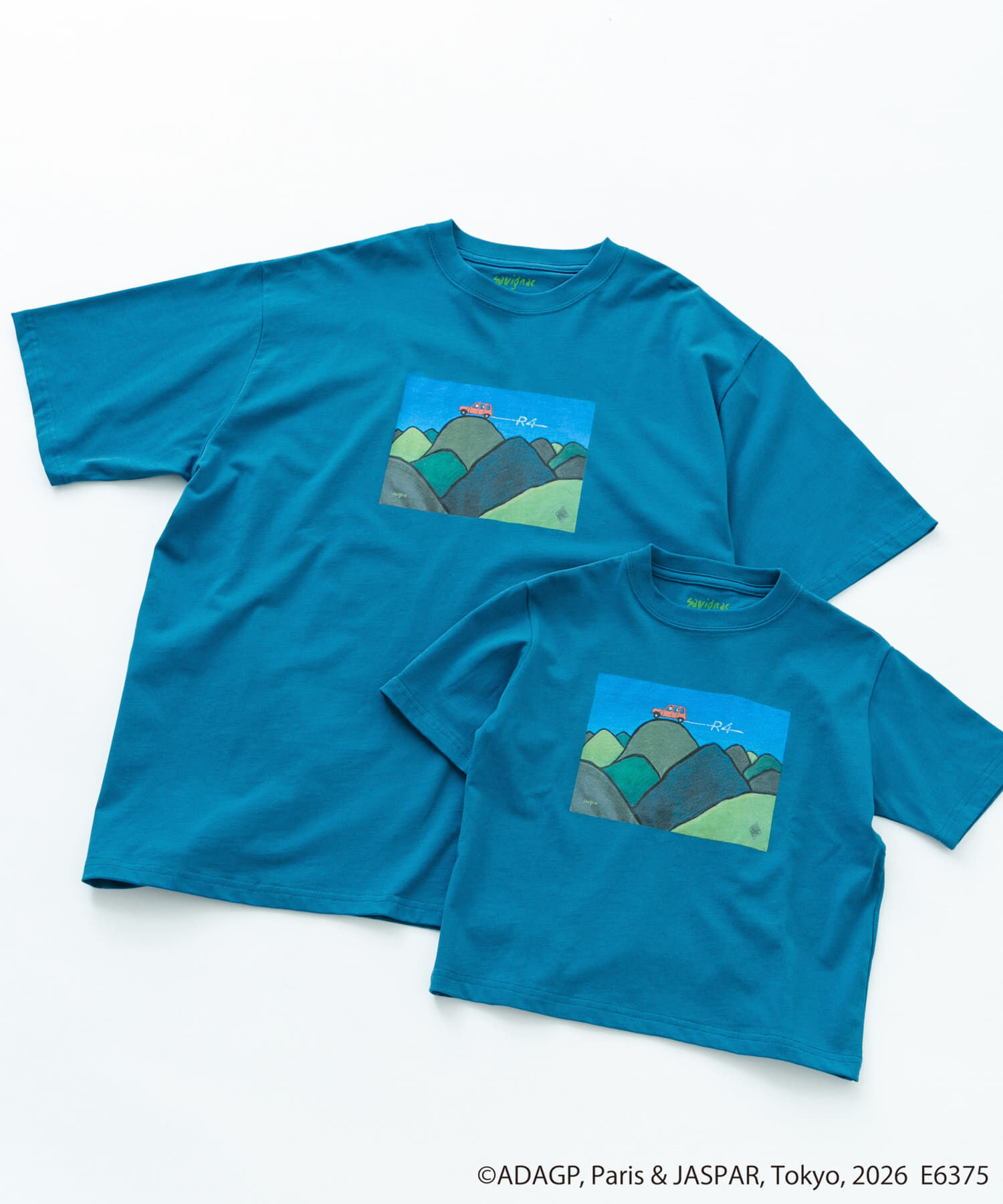 URBAN RESEARCH DOORS「『別注』Savignac&times;DOORS　プリントTシャツ(KIDS)」|その他|