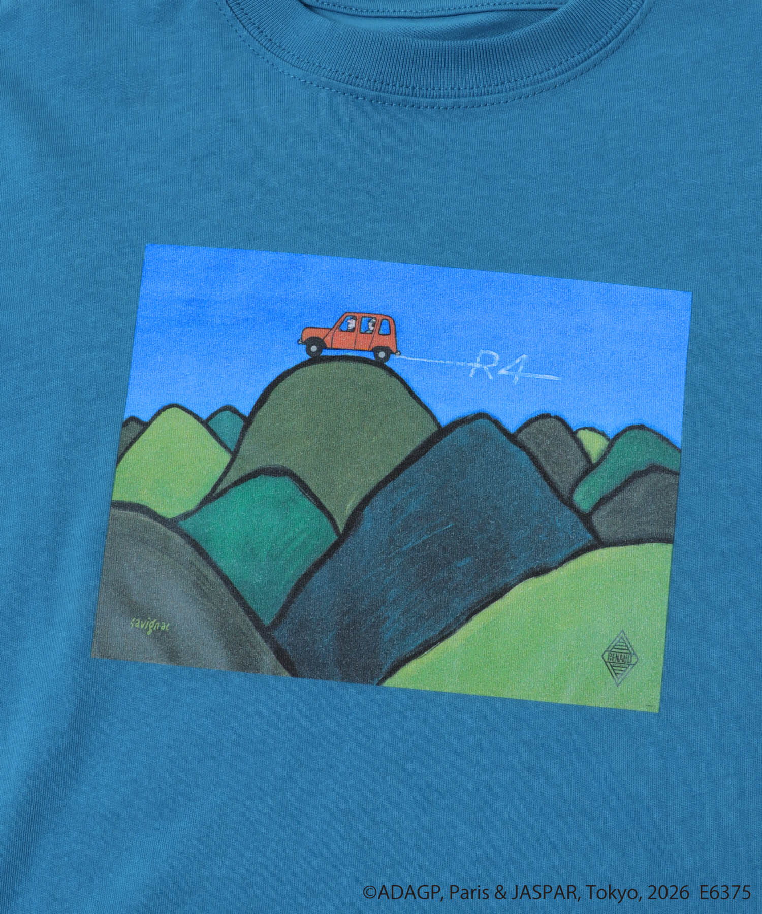 URBAN RESEARCH DOORS「『別注』Savignac&times;DOORS　プリントTシャツ(KIDS)」|その他|