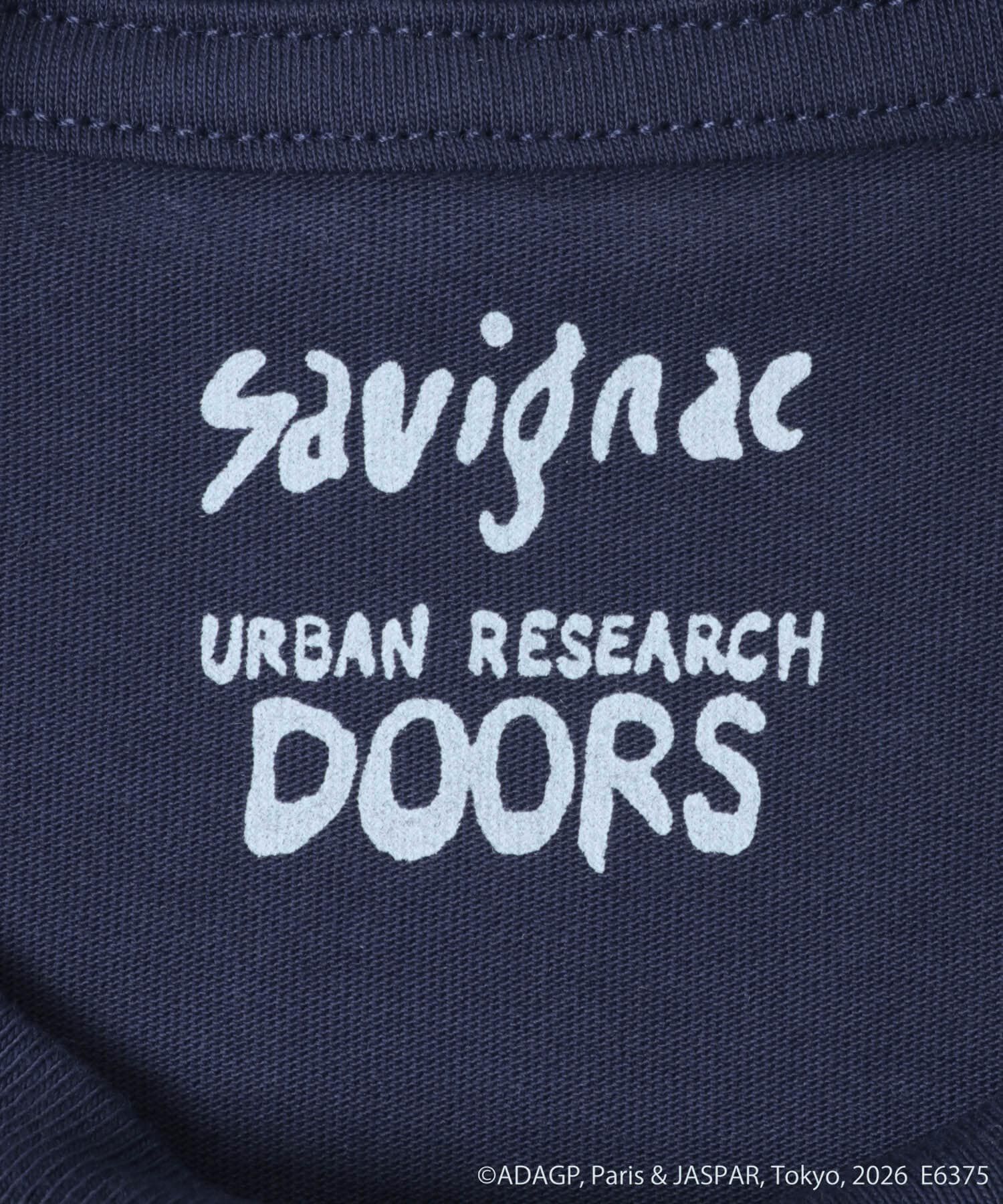 URBAN RESEARCH DOORS「『別注』Savignac&times;DOORS　プリントTシャツ(KIDS)」|その他|