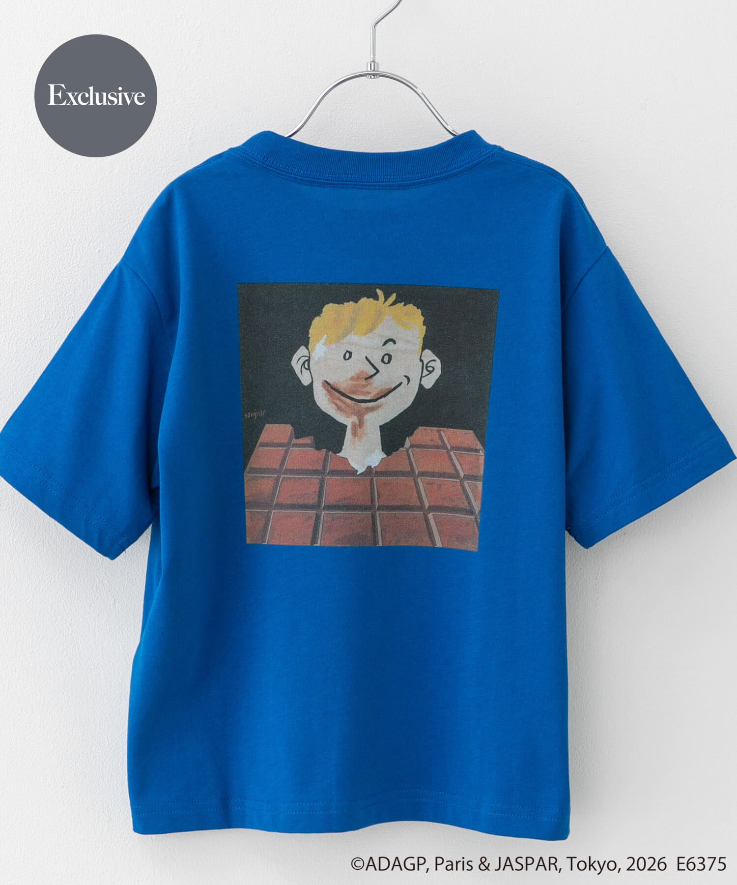 URBAN RESEARCH DOORS「『別注』Savignac&times;DOORS　プリントTシャツ(KIDS)」|その他|ブルー系その他