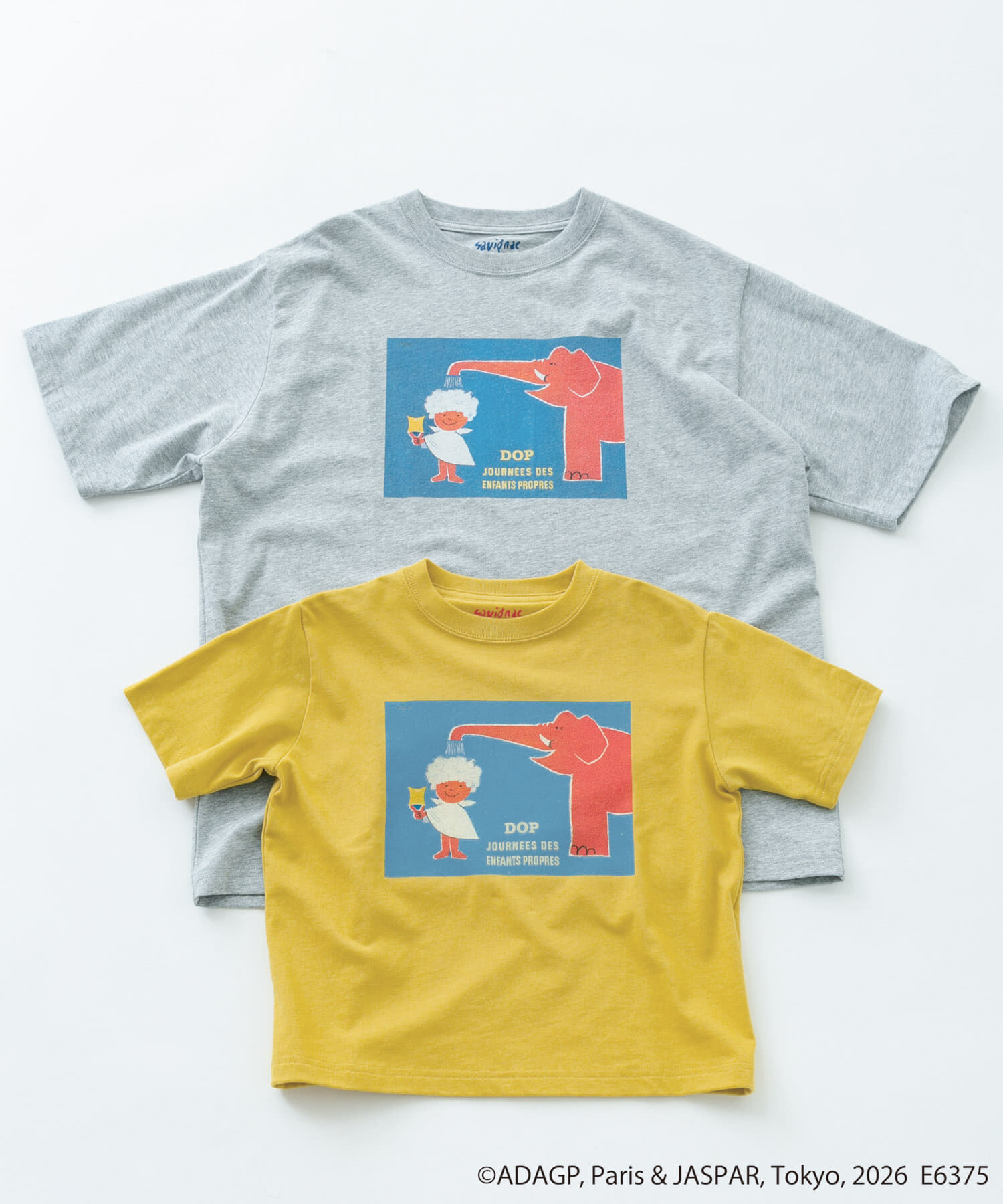URBAN RESEARCH DOORS「『別注』Savignac&times;DOORS　プリントTシャツ(KIDS)」|その他|
