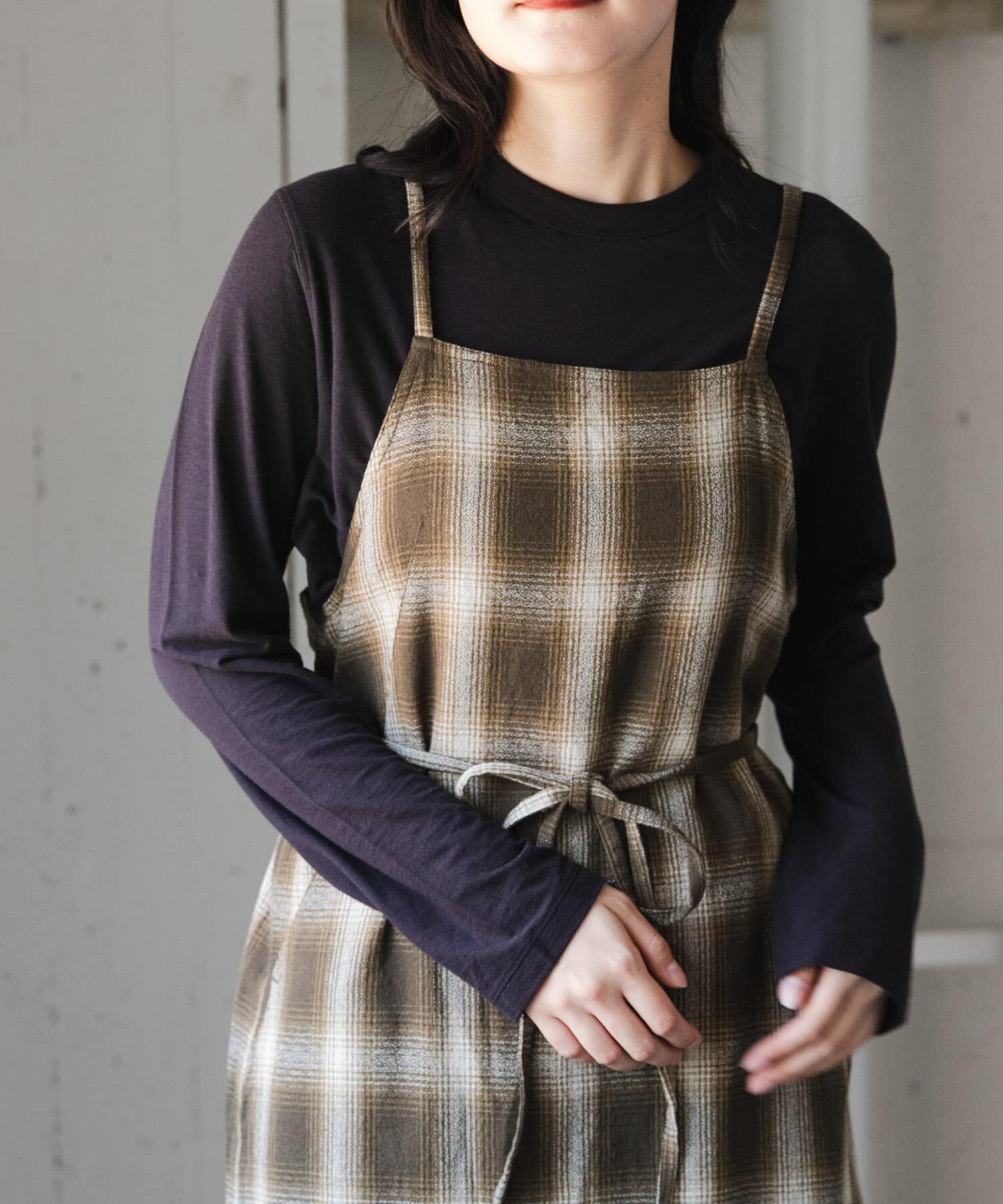 URBAN RESEARCH DOORS「FORK&SPOON　ドライ天竺ロングスリーブTシャツ」|Tシャツ・カットソー|