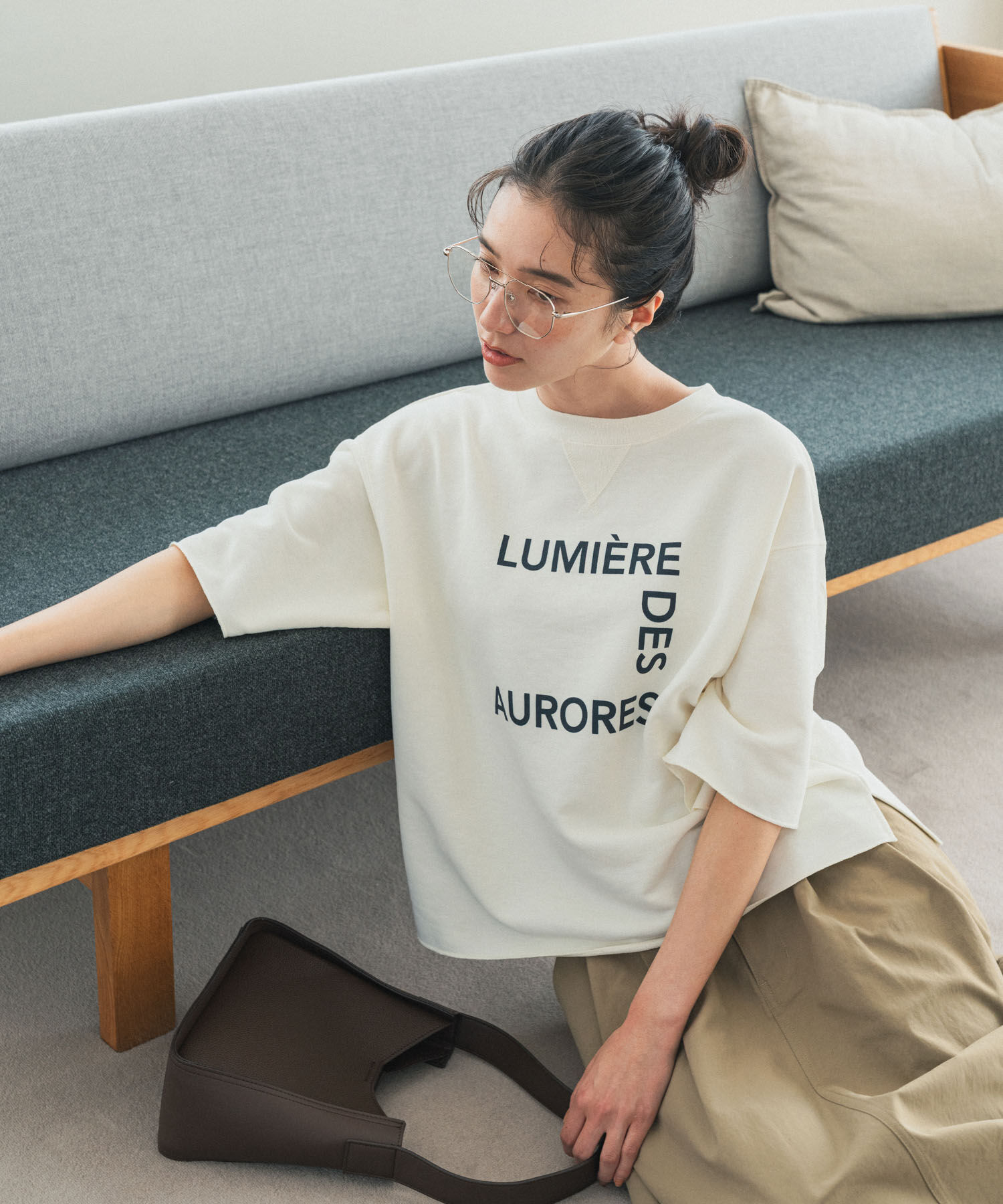 URBAN RESEARCH DOORS「速乾裏毛ロゴプルオーバー」|Tシャツ・カットソー|