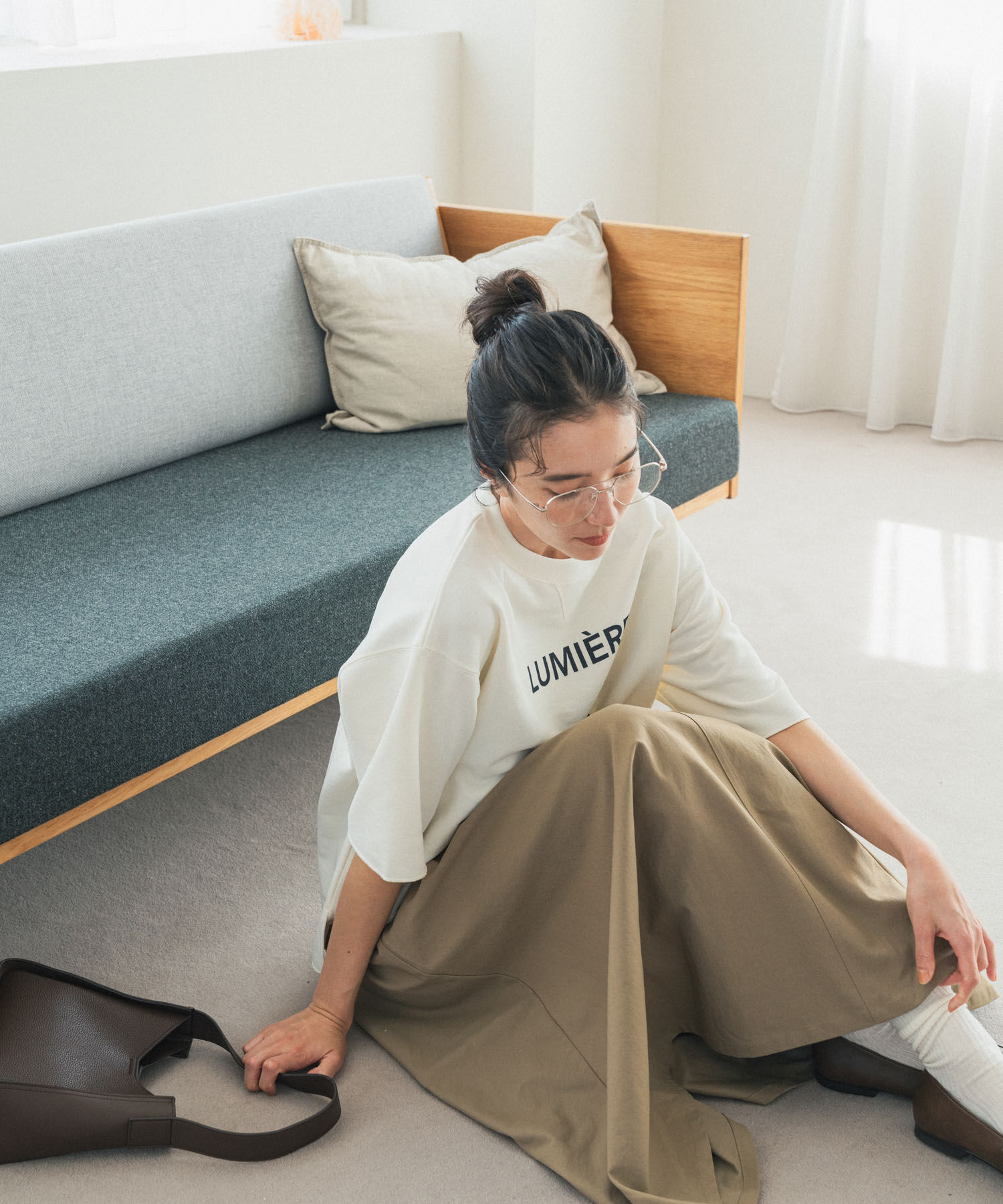 URBAN RESEARCH DOORS「速乾裏毛ロゴプルオーバー」|Tシャツ・カットソー|