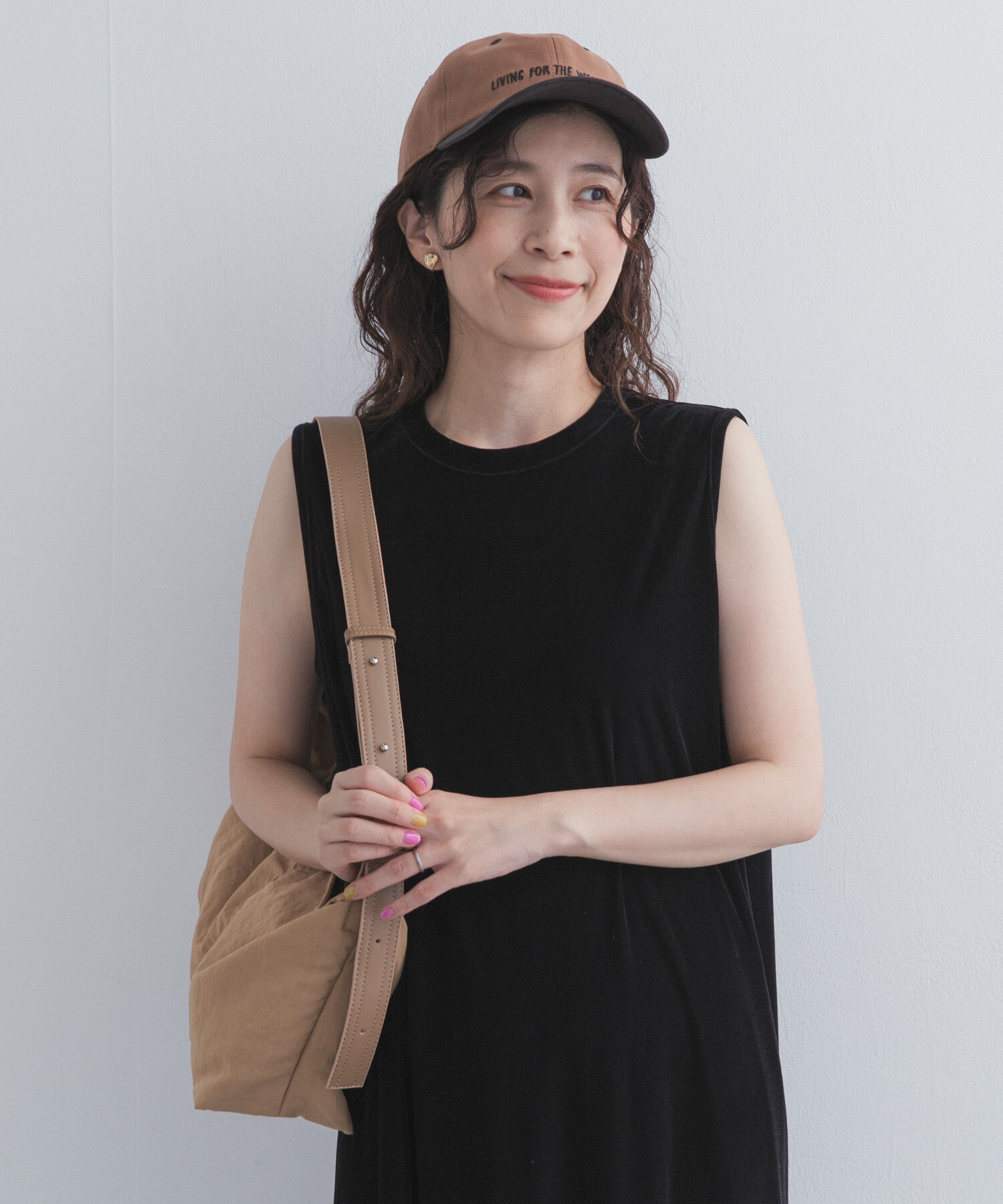 URBAN RESEARCH DOORS「シアーベロアワンピース」|ワンピース|