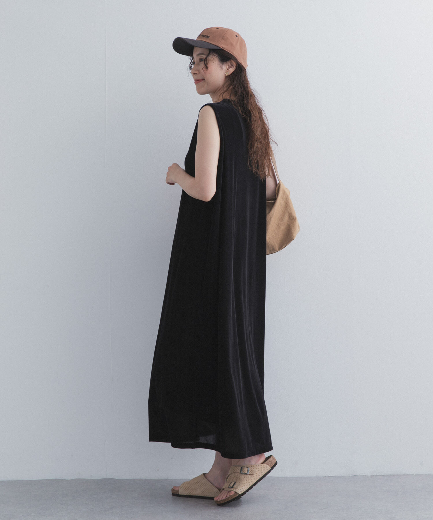 URBAN RESEARCH DOORS「シアーベロアワンピース」|ワンピース|