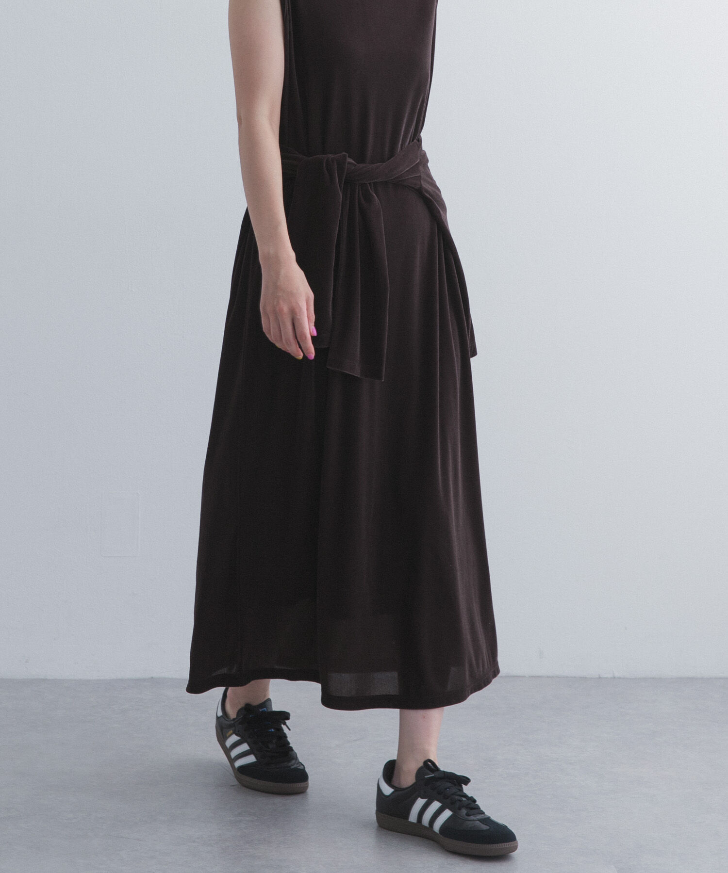 URBAN RESEARCH DOORS「シアーベロアワンピース」|ワンピース|