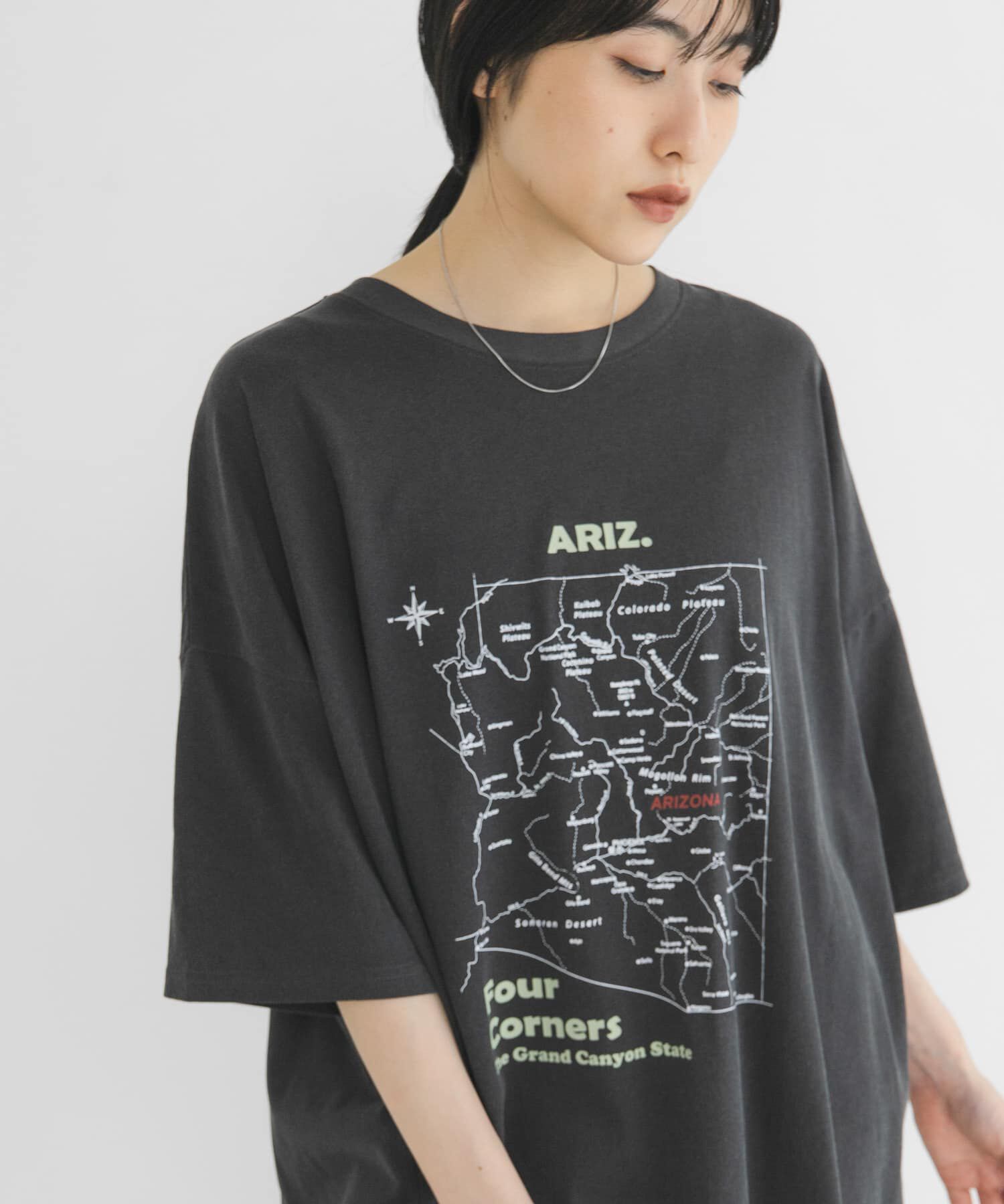  「オーバーサイズプリントTEE」|Tシャツ・カットソー|