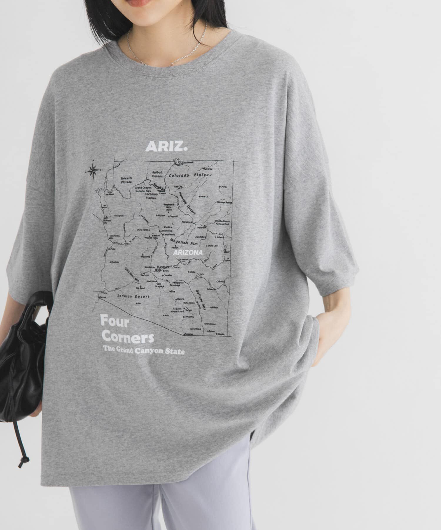  「オーバーサイズプリントTEE」|Tシャツ・カットソー|
