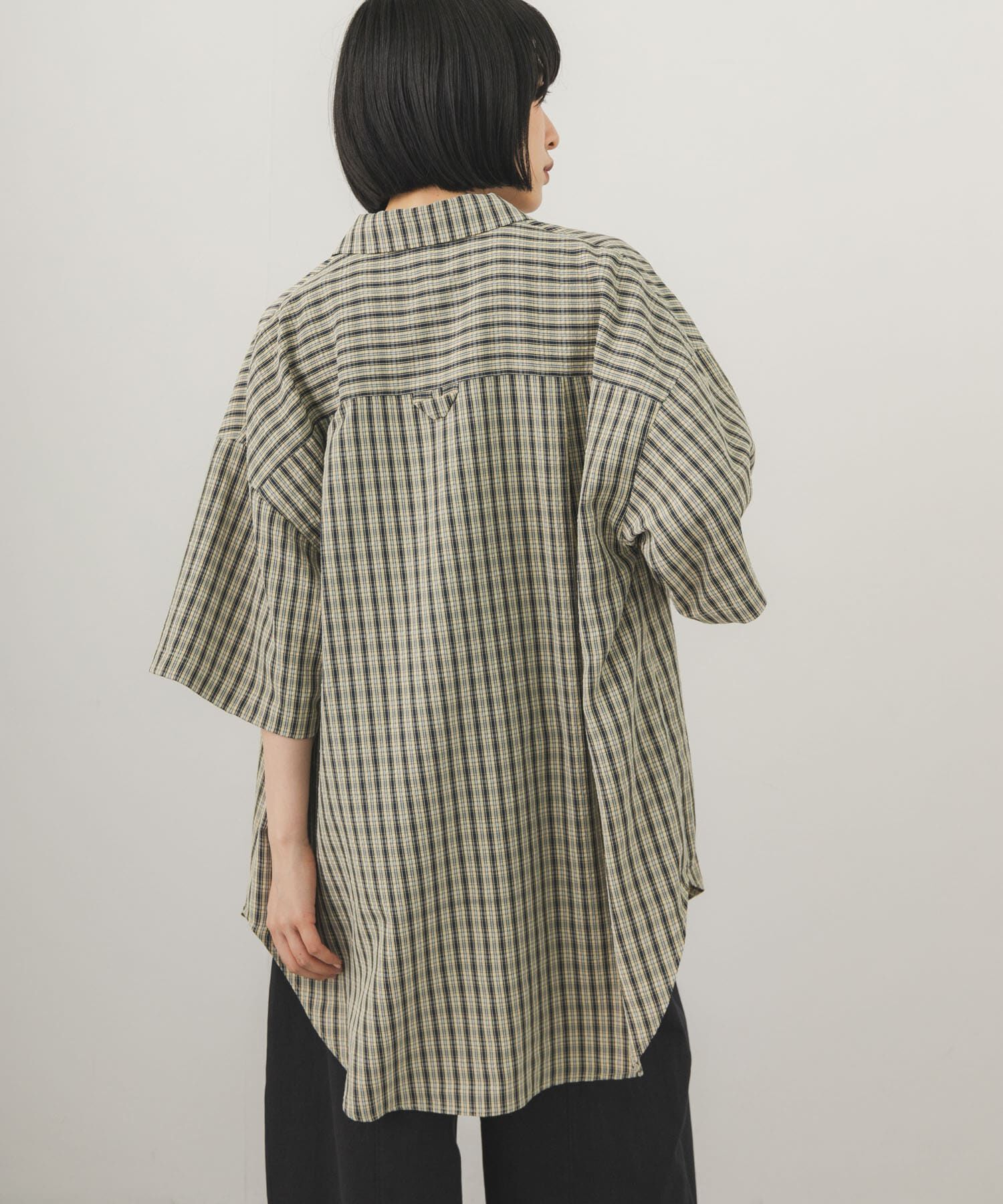  「BIGBIGシャツ」|シャツ・ブラウス|ベージュ系その他