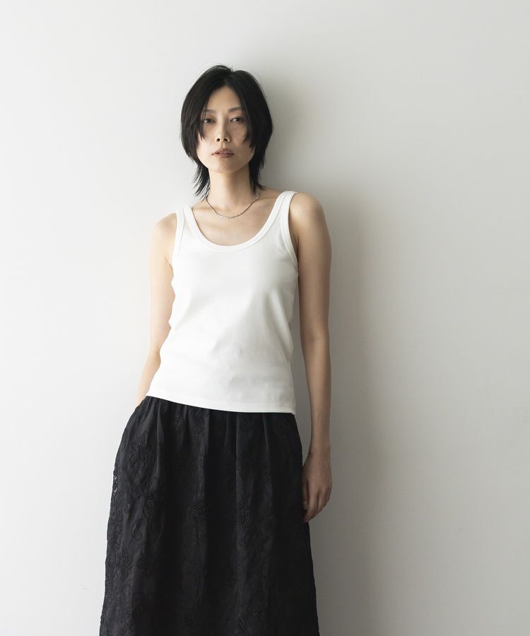 GARAGE OF GOOD CLOTHING「【日本製】FANCTIONALフライスUネックタンクトップ」|インナー|