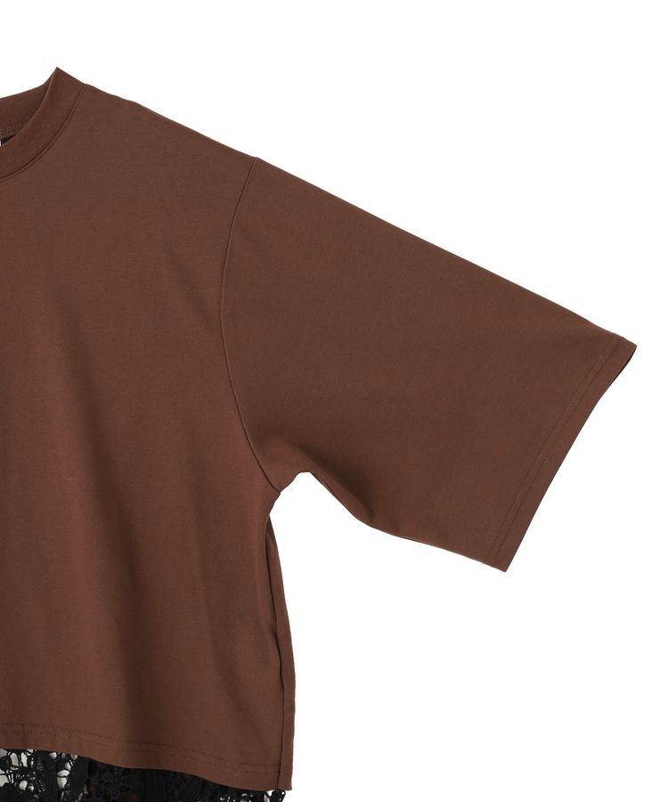GARAGE OF GOOD CLOTHING「レース切り替えTシャツ」|Tシャツ・カットソー|