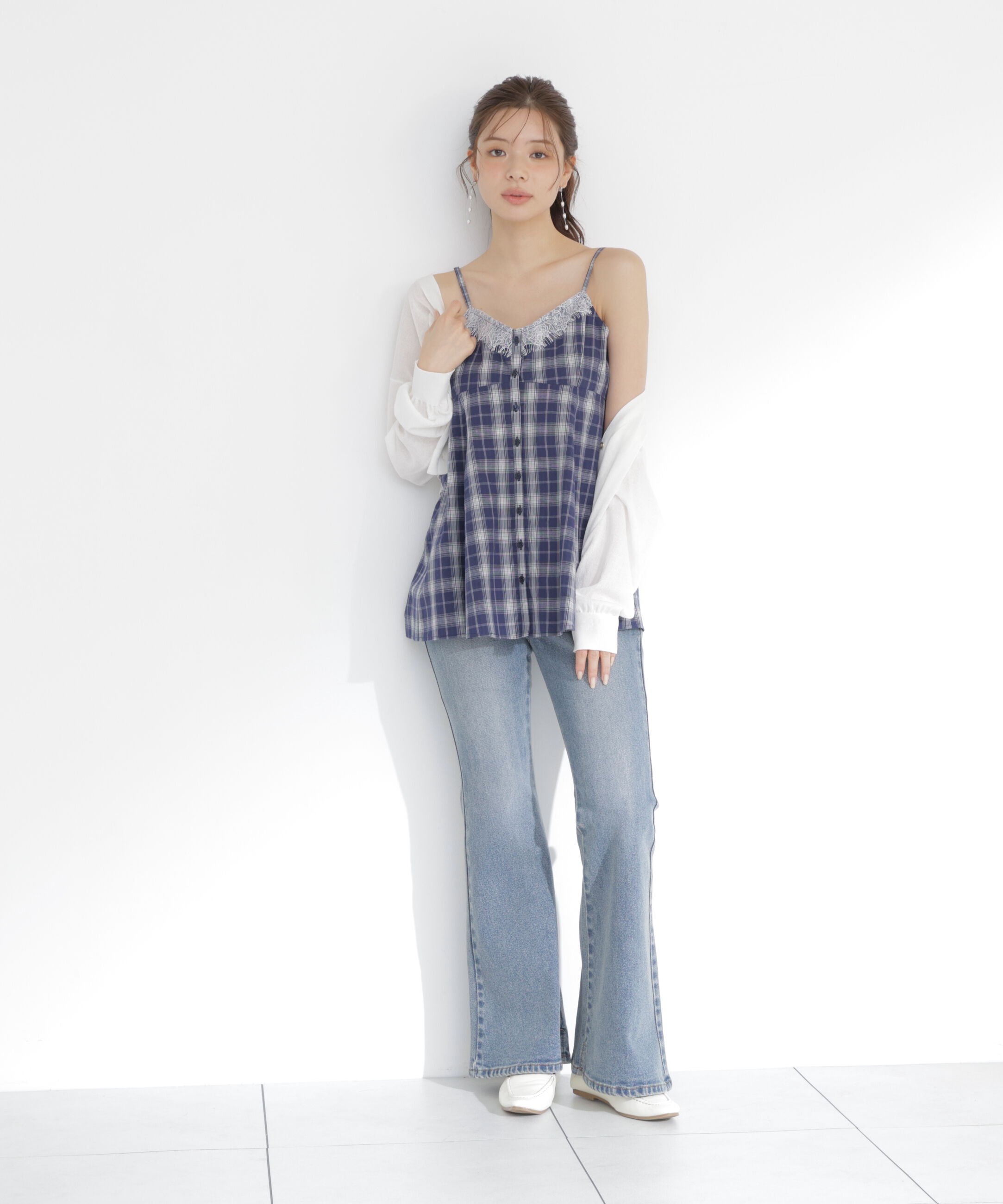 PROPORTION BODY DRESSING「＜UVカット＞シアーカーディガン」|カーディガン|