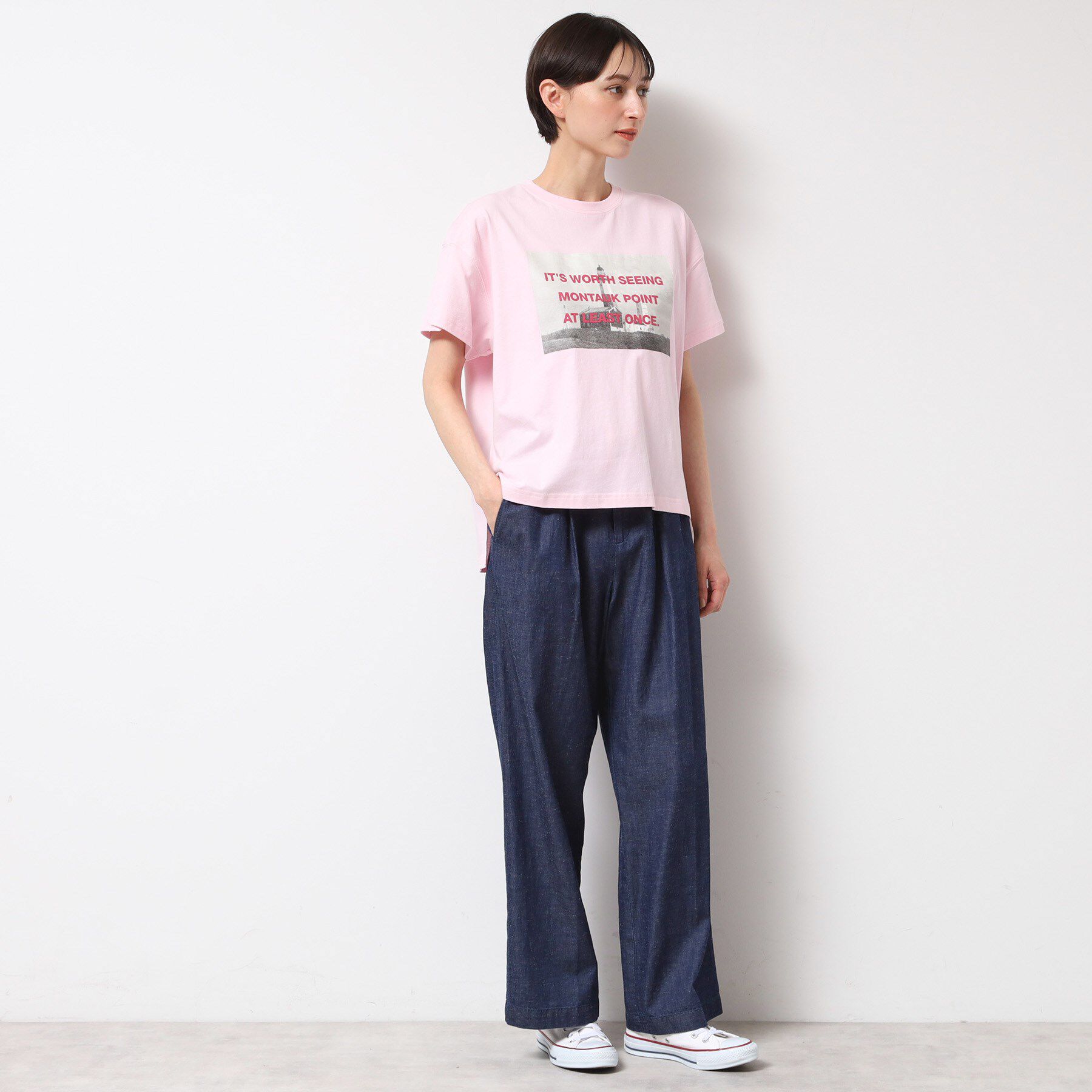 Dessin「【洗える】フォトプリントTシャツ（XS～L）」|Tシャツ・カットソー|