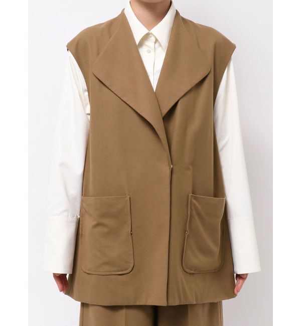ELENDEEK「FUR POCKET SLEEVELESS CT」|その他|