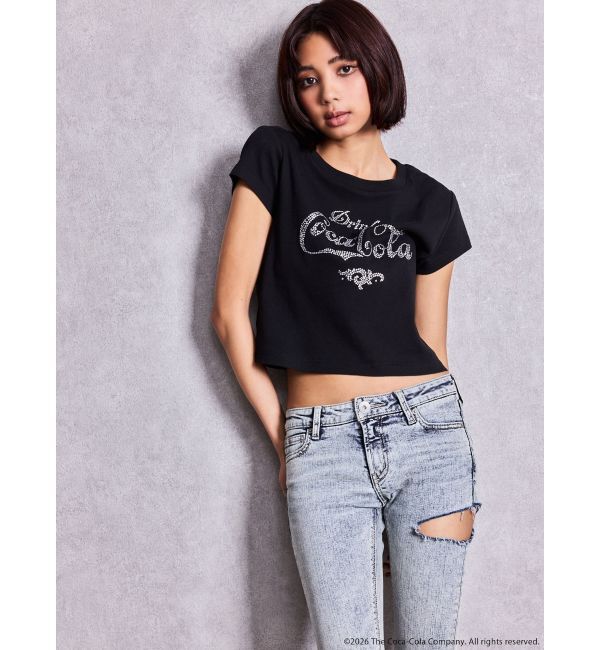 GYDA「Coca-Cola bijou Tシャツ」|Tシャツ・カットソー|
