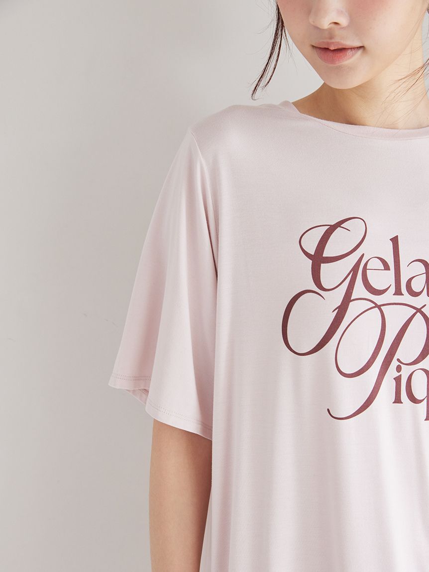 gelato pique「【IFMC.】レーヨンロゴTシャツ」|ルームウェア|