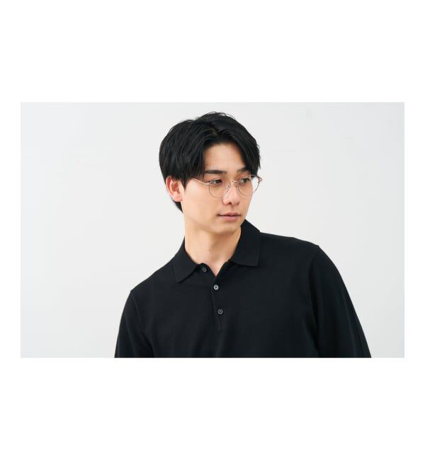  「FASHION ボストン型 メガネ | 中顔面短縮みえメガネ 軽量 メタル 丸型 高級感 FASHION レンズ交換券付」|メガネ|