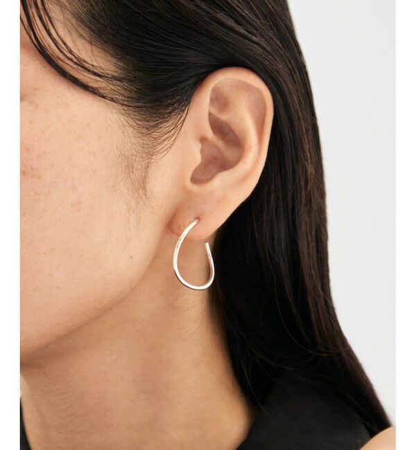Jouete「フープピアス ツイスト size/L」|ピアス|