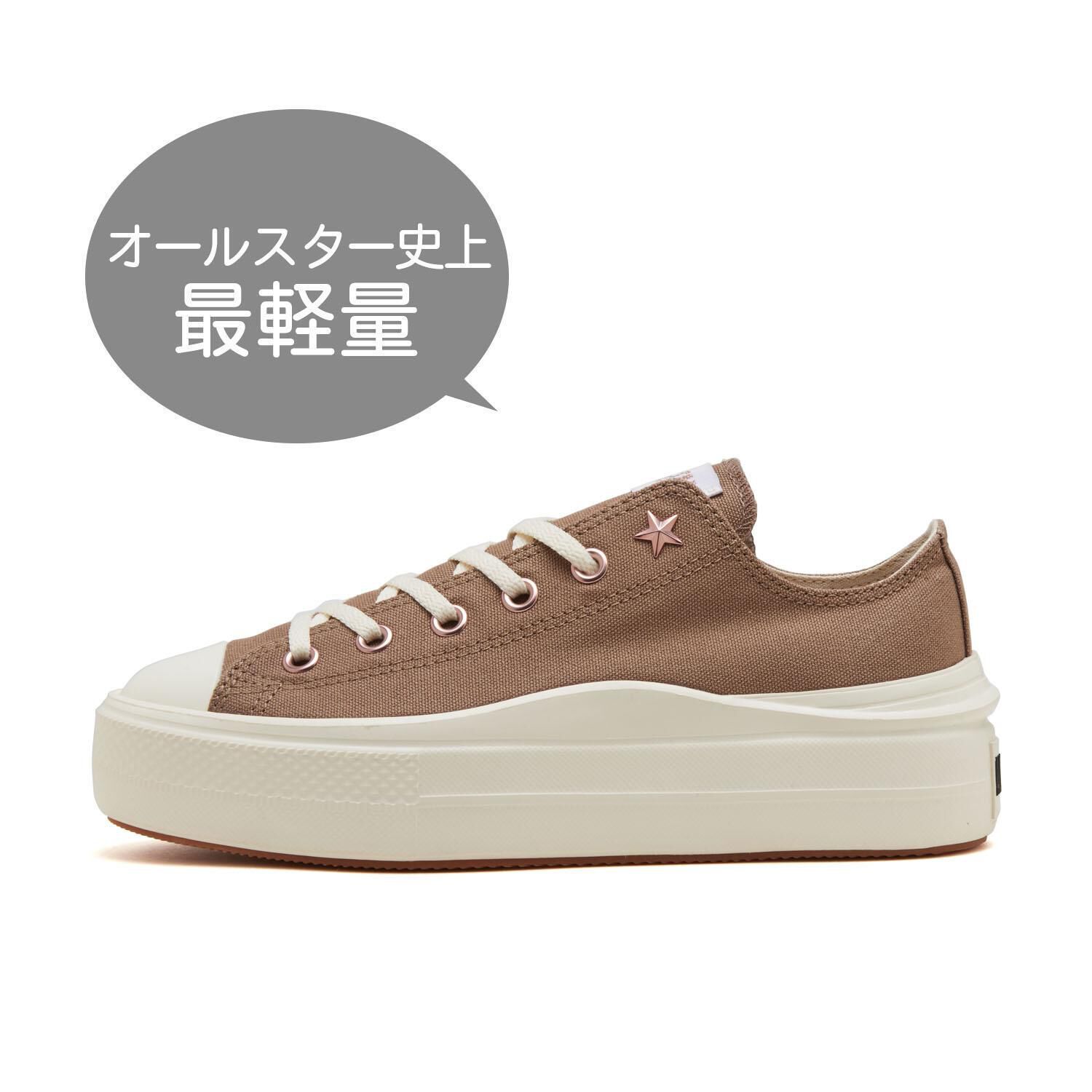 CONVERSE「【CONVERSE】AS LIGHT PLTS II PG OX」|スニーカー|グレー