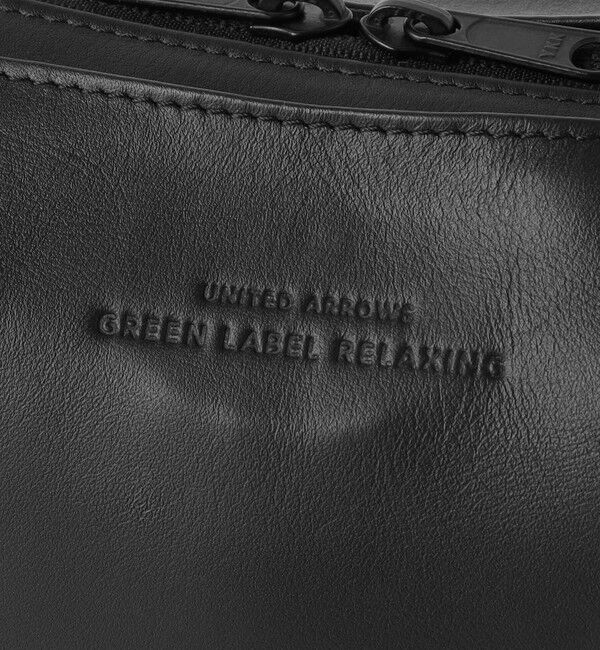 GLR レザー ファンクショナル ショルダーバッグ（UNITED ARROWS green