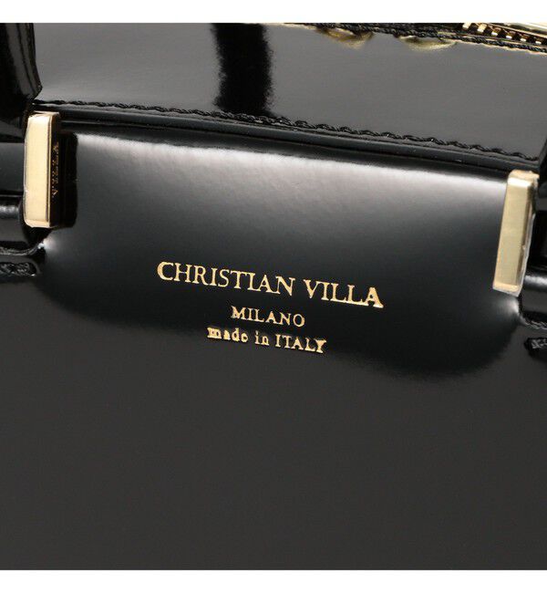 Demi-Luxe BEAMS 「CHRISTIAN VILLA / スクエア ボストン バッグS＊」|トートバッグ|
