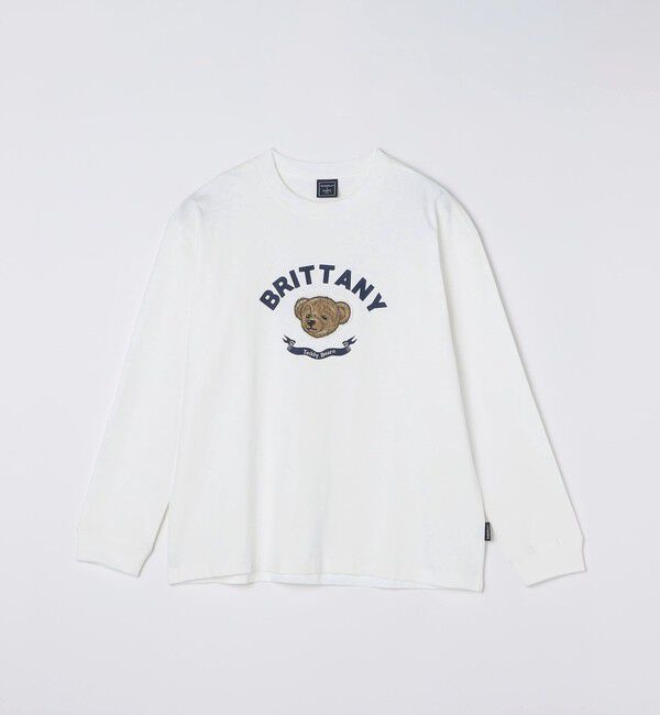 SHIPS Colors 「《予約》SHIPS Colors:TeddyBear(R) コラボ ロンT◆」|Tシャツ・カットソー|ストーン