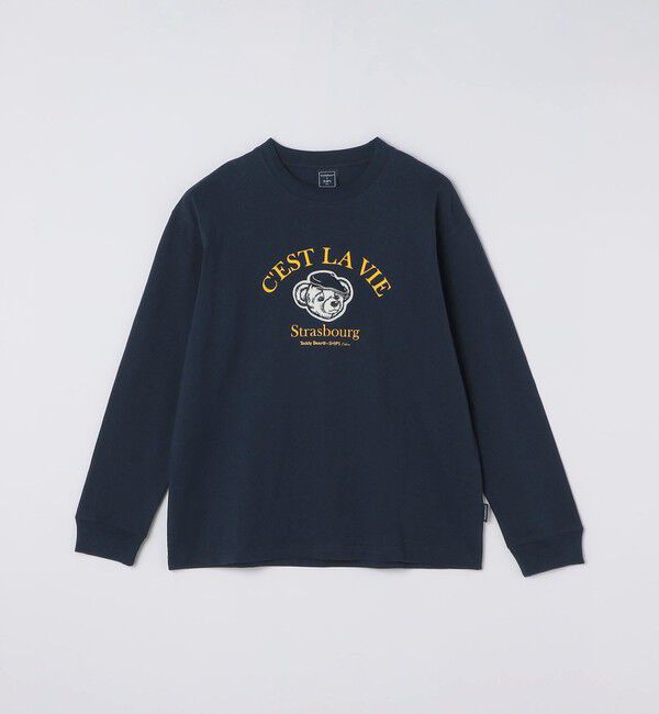 SHIPS Colors 「《予約》SHIPS Colors:TeddyBear(R) コラボ ロンT◆」|Tシャツ・カットソー|ネイビー