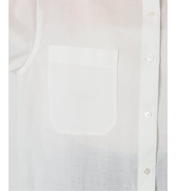 VERMEIL par iena「Airy Ramie Over シャツ」|シャツ・ブラウス|