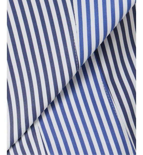 VERMEIL par iena「Stripe ハーフスリーブシャツ」|シャツ・ブラウス|