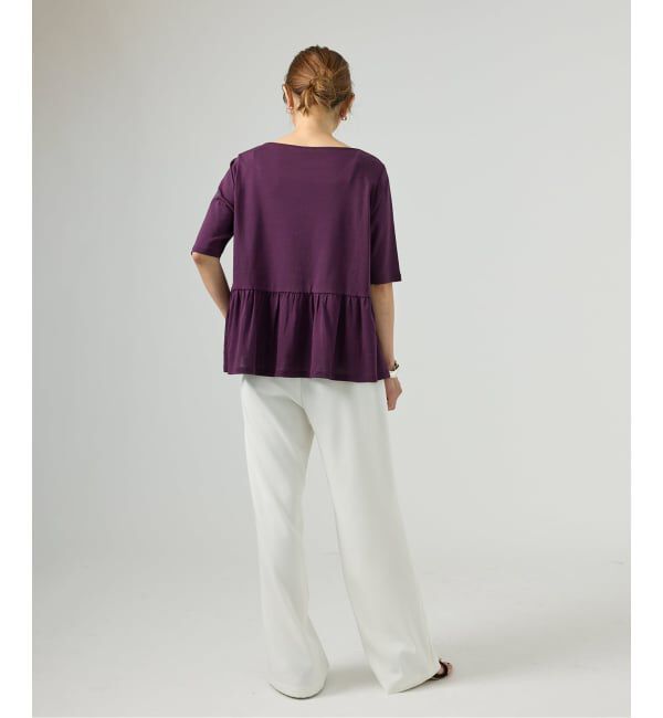 VERMEIL par iena「フリルプルオーバー」|Tシャツ・カットソー|