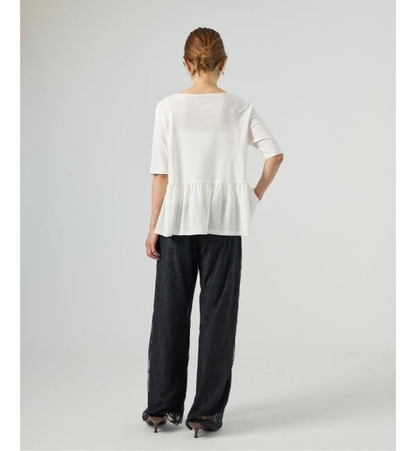VERMEIL par iena「フリルプルオーバー」|Tシャツ・カットソー|