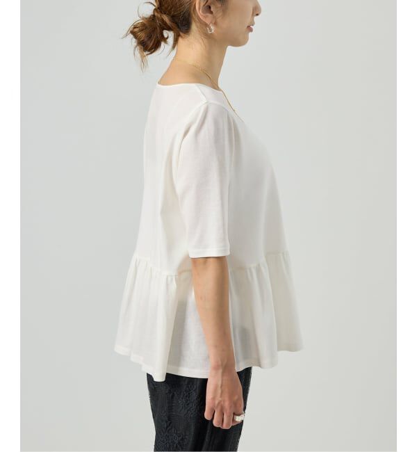 VERMEIL par iena「フリルプルオーバー」|Tシャツ・カットソー|
