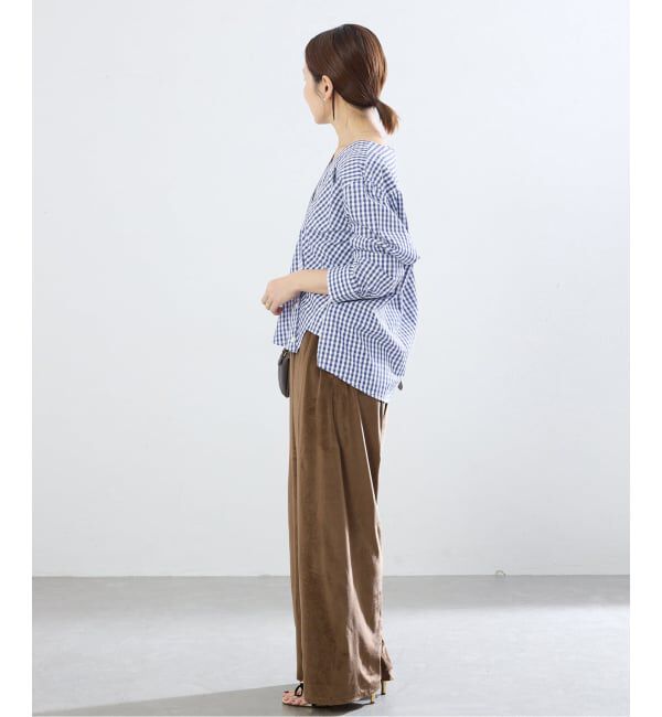 IENA「《新色/追加予約》MA/RE/マレ カシュクールシャツ SIGNITURE SH」|シャツ・ブラウス|