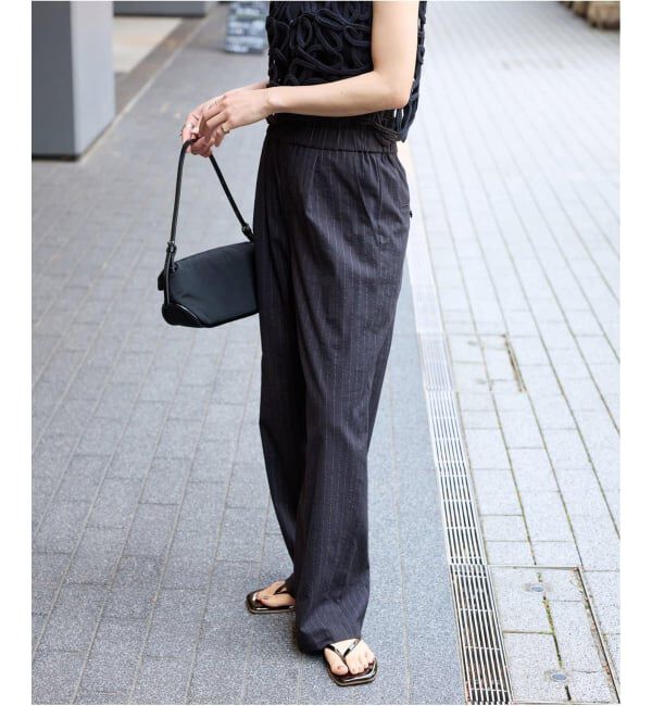 JOURNAL STANDARD「《追加》ウォッシャブルコットンリネンVISストレートパンツ」|その他|