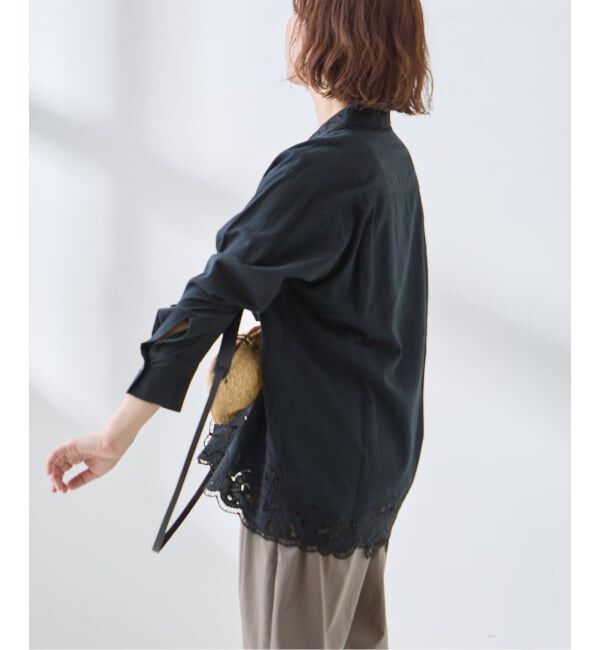 journal standard L'essage「《追加》刺繍レースシャツ」|シャツ・ブラウス|