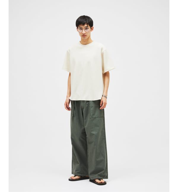 JOURNAL STANDARD「リネン ライク ダブル フェイス Tシャツ」|Tシャツ・カットソー|
