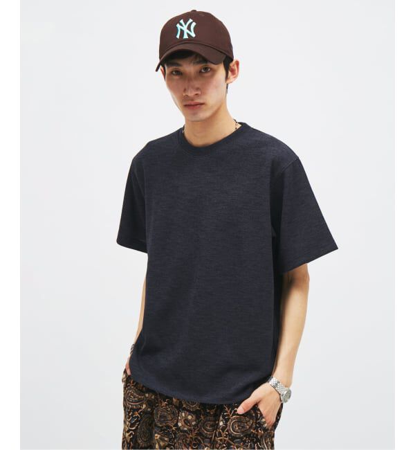 JOURNAL STANDARD「リネン ライク ダブル フェイス Tシャツ」|Tシャツ・カットソー|