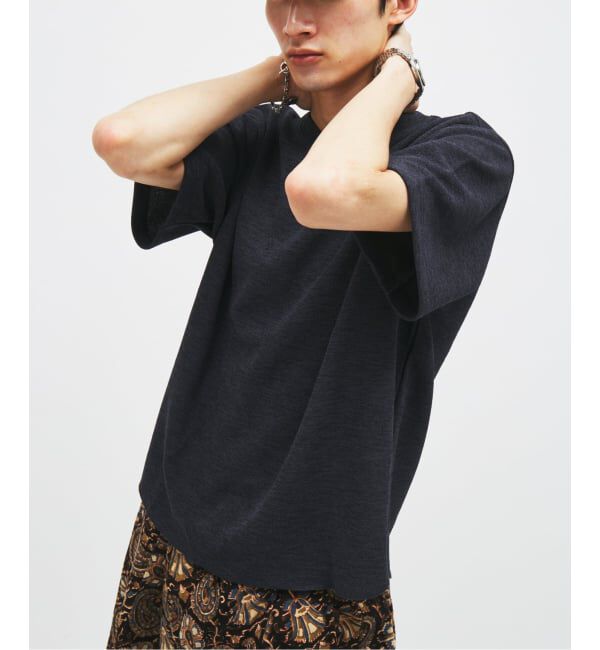 JOURNAL STANDARD「リネン ライク ダブル フェイス Tシャツ」|Tシャツ・カットソー|