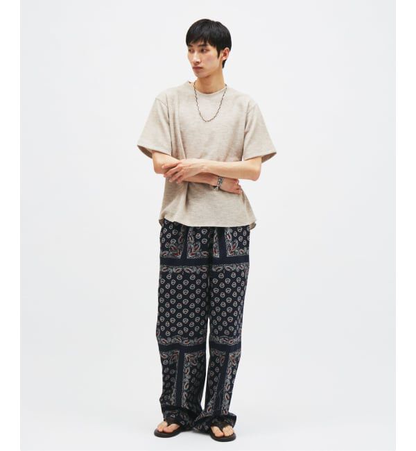 JOURNAL STANDARD「リネン ライク ダブル フェイス Tシャツ」|Tシャツ・カットソー|